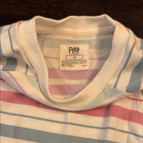 Little Sleepies Pastel Striped and Solid Pink Dresses - Picture 7 of 7